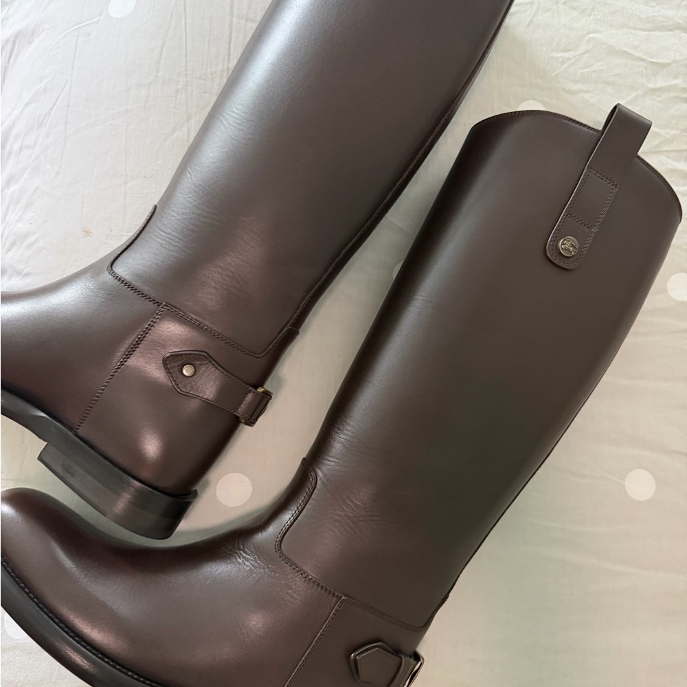 Burberry Brown Over the Knee Boots - Picture 14 of 14